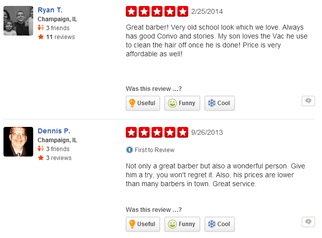 See what our customers have said about us on Yelp.